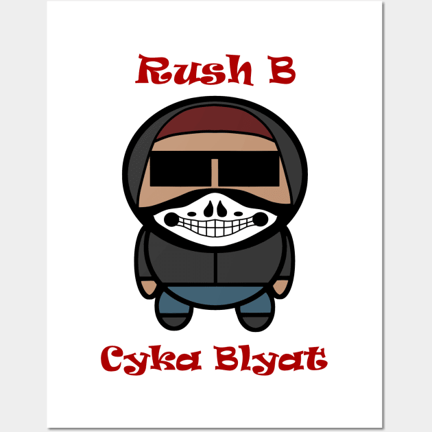 Rush B Wall Art by Wildbrute